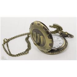 111 POCKET WATCH WITH CHAIN