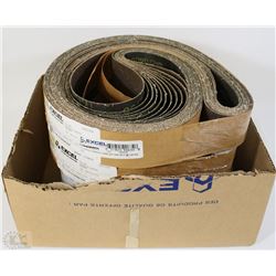 4 PACKS OF SANDING BELTS