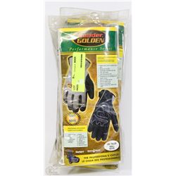 4 PAIRS OF GOLDEN GANDER WORK GLOVES