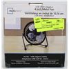 Image 1 : MAINSTAYS 4INCH METAL FAN PLUGS INTO USB PORT