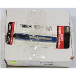 CASE OF 12 BOX CUTTER UTILITY KNIVES