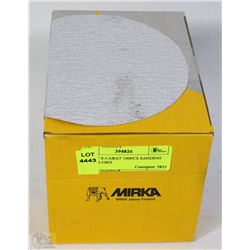 BOX OF S-CARAT 100PCS SANDING PADS 80 GRIT