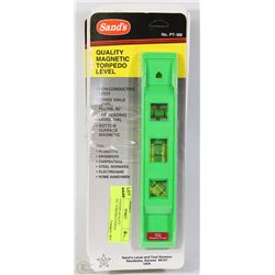 LOT OF 6 SANDS QUALITY MAGNETIC TORPEDO LEVELS