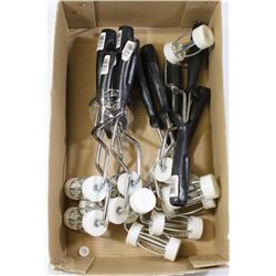 LOT OF 11 NEW 3" PAINT ROLLER CAGES