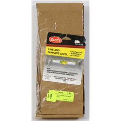 CASE OF 6 NEW SANDS LINE AND SURFACE LEVELS