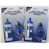 Image 1 : LOT OF 2 NEW CHALK LINE REEL SETS