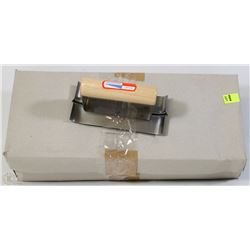 CASE OF 12 NEW HAND TROWELS 6"X3"
