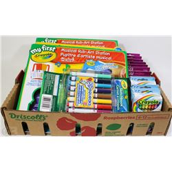 FLAT OF CHILDRENS EDUCATIONAL ACTIVITY& DRAWING SU