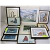 Image 1 : FLAT OF ESTATE ART INCLUDING FRAMED AND UNFRAMED