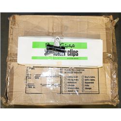 CASE WITH 30 BOXES  HEAVY DUTY ALLIGATOR CLIPS