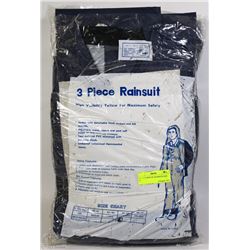 LOT OF 6 NEW 3PC RAINSUITS SIZE XL