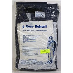 LOT OF 6 NEW 3PC RAINSUITS SIZE XL