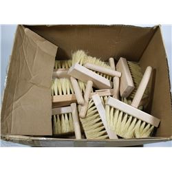 LOT OF 9 WHITEWASH 6" BRUSHES