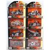 Image 1 : COLLECTION OF 8 MAISTO HARLEY DAVIDSON DIECAST