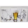 Image 1 : NEW CASE OF 8 LIBBY PUB GLASS SET