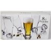 Image 1 : NEW CASE OF 8 LIBBY PUB GLASS SET