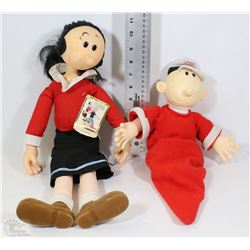 VINTAGE 1985 POPEYE DOLLS OLINE OYL