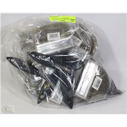 BAG OF 15 NEW 4" SCOUT BRISTLE FLAT SASH PAINT