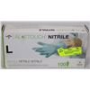 Image 1 : NEW SEALED BOX LARGE NITRILE ALOE TOUCH GLOVES