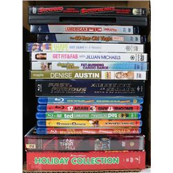 LOT OF ASSORTED DVDS INCL ONE TREE HILL SEASON 2,