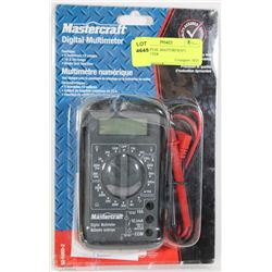 NEW DIGITAL MASTERCRAFT MULTIMETER