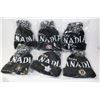 Image 1 : LOT OF 6 NHL MOLSON CANADIAN TOQUES