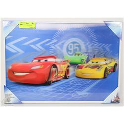 NEW DISNEY'S CARS 3D WALL HANGING