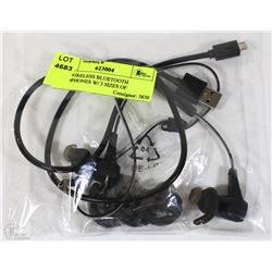 JBL WIRELESS BLUETOOTH HEADPHONES W/ 3 SIZES OF