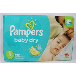NEW PAMPERS BABY DRY SESAME STREET