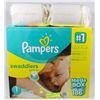 Image 1 : NEW PAMPERS SWADDLERS MEGABOX 246PCS
