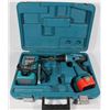 Image 1 : MAKITA CORDLESS DRILL 9.6V WITH BATTERY, CHARGER &