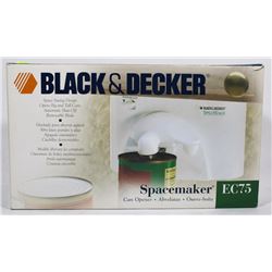 NEW BLACK AND DECKER SPACEMAKER CAN OPENER