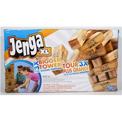 JENGA XL BIGGER TOWER FOR BIGGER TOPPLES
