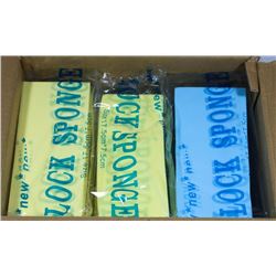 CASE OF 12 BLOCK SPONGES KITCHEN CLEANING