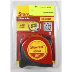 NEW STARRETT 8M TAPE MEASURE