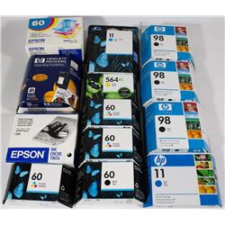 LOT OF PRINTER CARTRIDGES