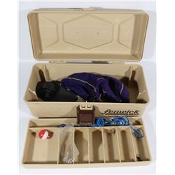 TACKLE BOX WITH SOME CONTENTS