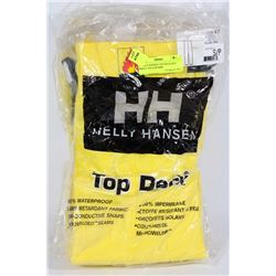3 HELLY HANSEN TOP DECK SIZE SMALL YELLOW BIBS