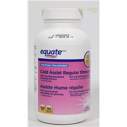 EQUATE COLD ASSIST REGULAR STRENGTH 150 CAPSULES