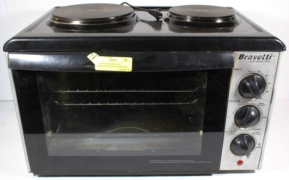 BRAVETTI PLATINUM PRO CONVECTION OVEN W/ BURNERS