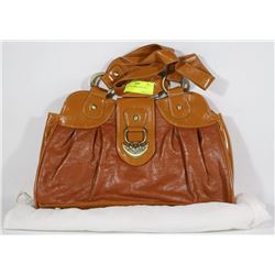 ORANGE "IF" PURSE WITH DUST COVER