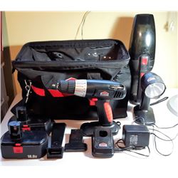 JOBMATE 18V CORDLESS TOOL SET & BAG