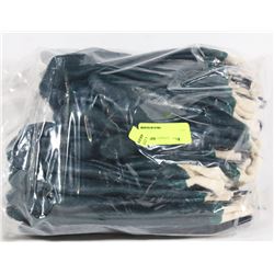BUNDLE OF 12 PAIRS OF PVC COATED WORK GLOVES