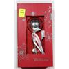 Image 1 : WATERFORD CRYSTAL BABY'S FIRST CHRISTMAS RATTLE