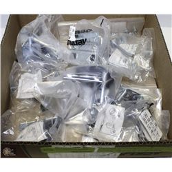 LOT OF 10 LOCKING PEG BOARD HOOKS