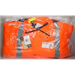 XL 3 IN 1 ORANGE TRAFFIC JACKET