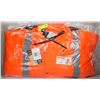 Image 1 : XL 3 IN 1 ORANGE TRAFFIC JACKET