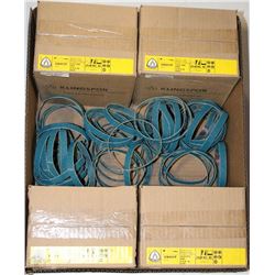 BOX OF ASSORTED KLINGSPOR SANDING BELTS