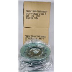 CASE OF 72PCS NEW PATIO DISHWARE, PLATES