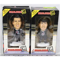 NEW HEADLINERS XL NHL LTD EDITION BOBBLEHEADS &COA